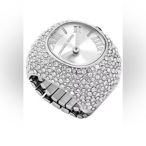 Michael Kors
Women's Rylee Two-Hand Stainless Steel Watch Ring 24mm